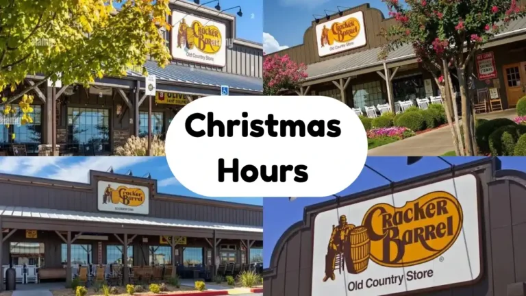 Cracker Barrel Christmas Hours