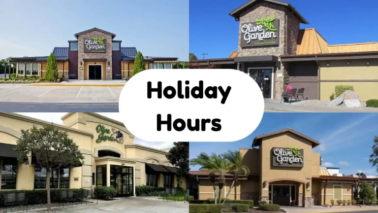 Olive Garden holiday hours