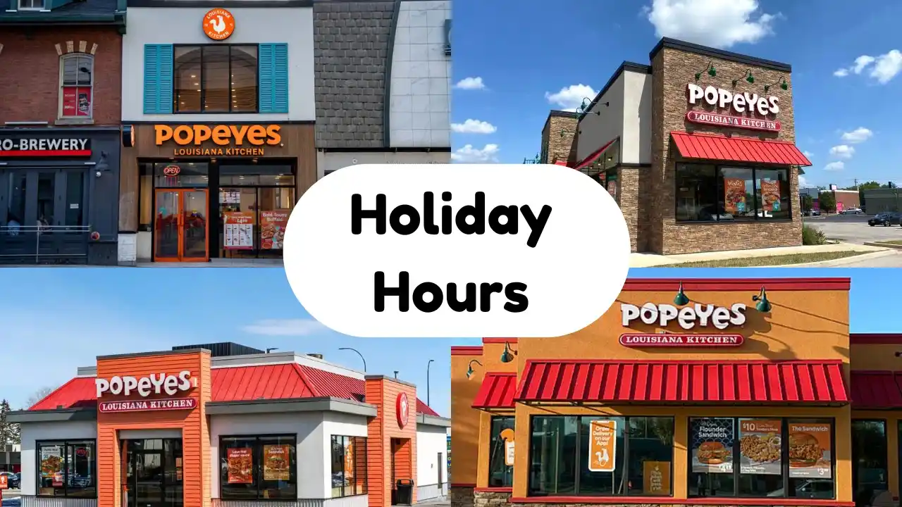 Popeyes holiday hours