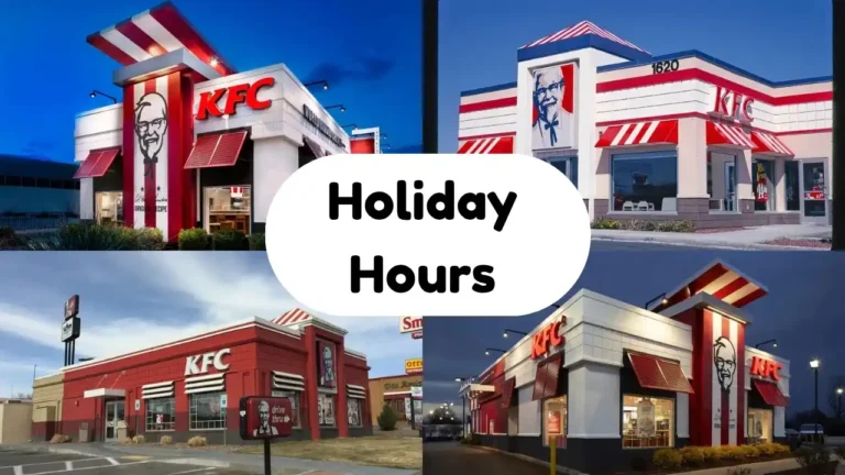 KFC holiday hours