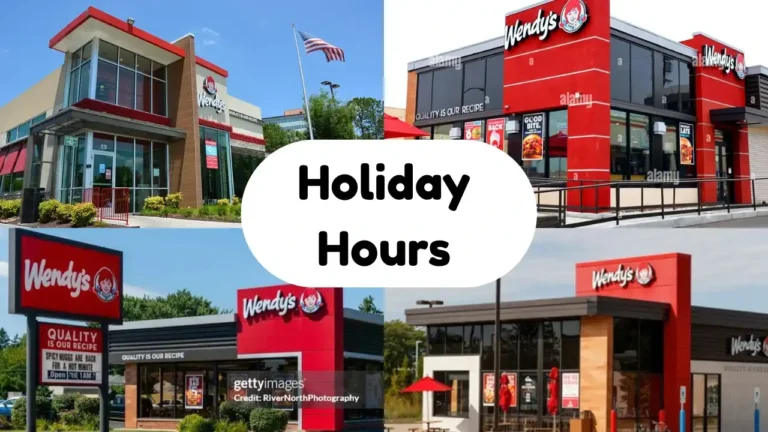 Wendy’s Holiday Hours
