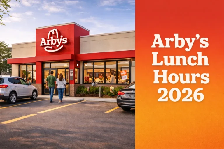 Arby’s Lunch Hours