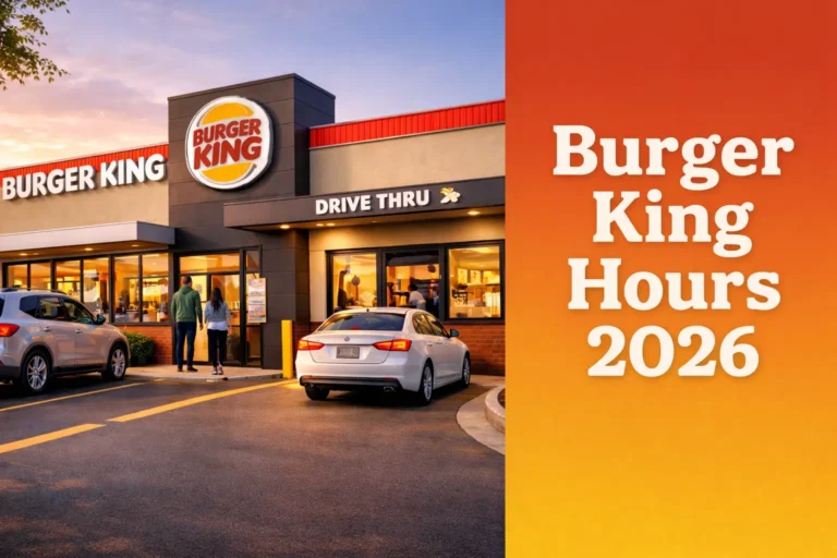 Burger King Hours