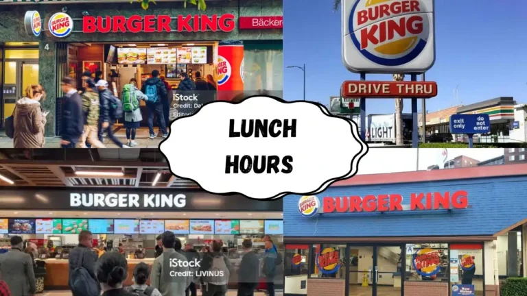 Burger King Lunch Hours