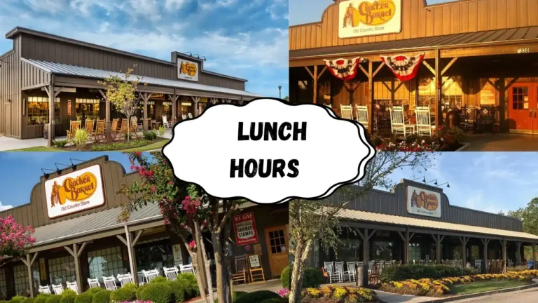 Cracker Barrel Lunch Hours