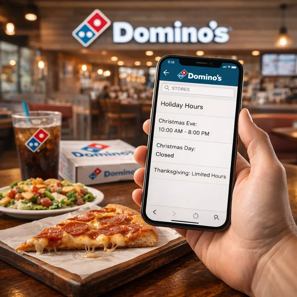 Domino’s Holiday Hours Near You