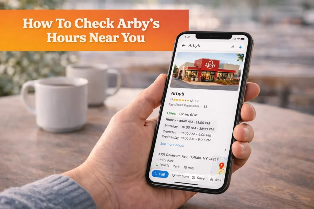How To Check Arby’s Hours Near You
