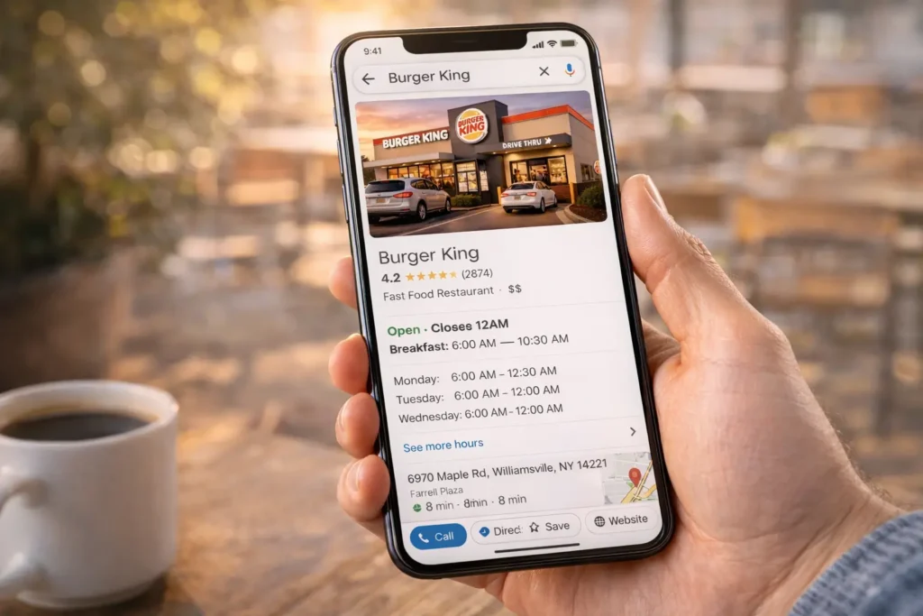 How To Check Burger King Breakfast 