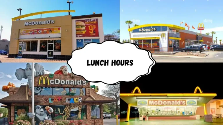McDonald’s Lunch Hours