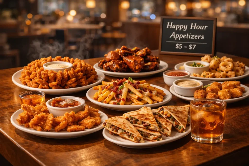 Outback Happy Hour Appetizers