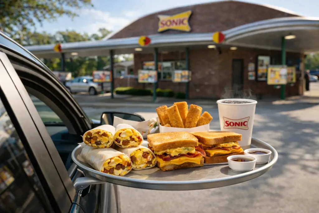 Sonic Breakfast Menu