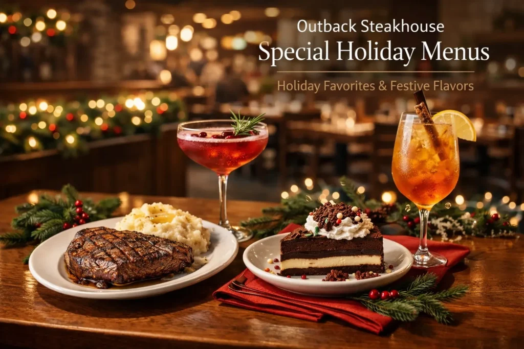 Special Holiday Menus