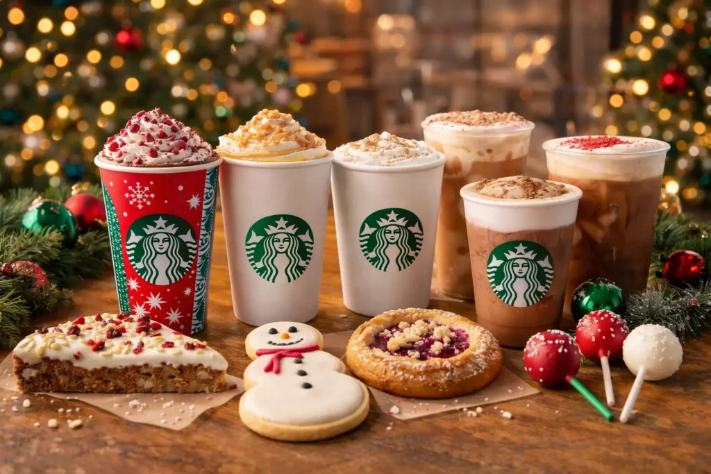 Starbucks Holiday Menu