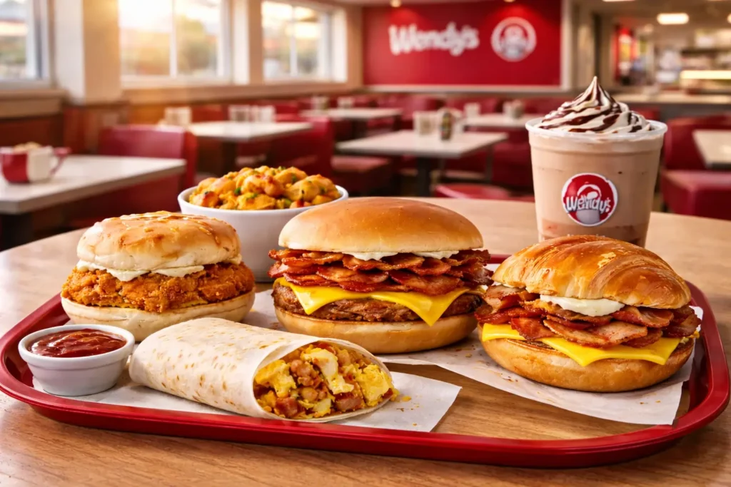 Wendy’s Breakfast Menu Items