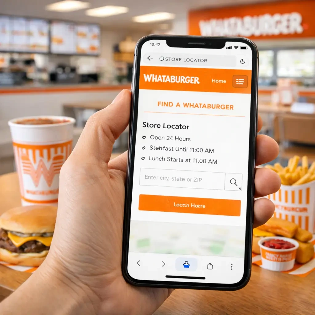 Whataburger Lunch Hours Near You