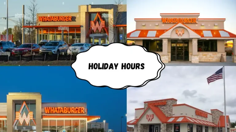 Whataburger Holiday Hours