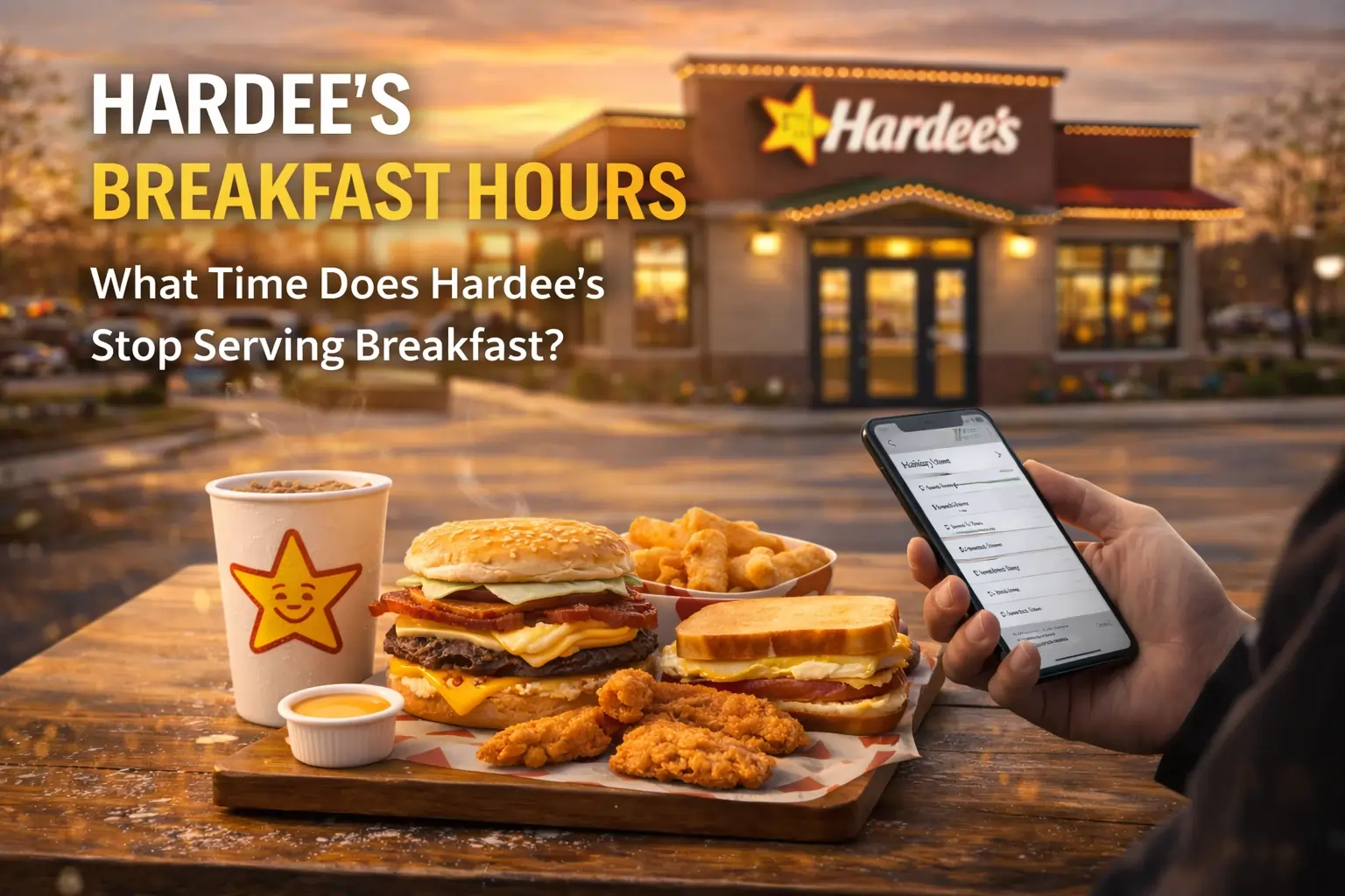 Hardee’s Breakfast Hours