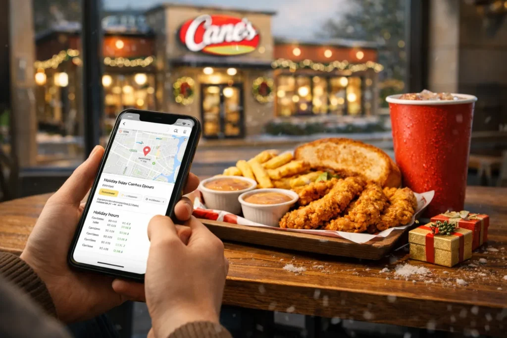 Raising Cane’s Holiday Hours Near You