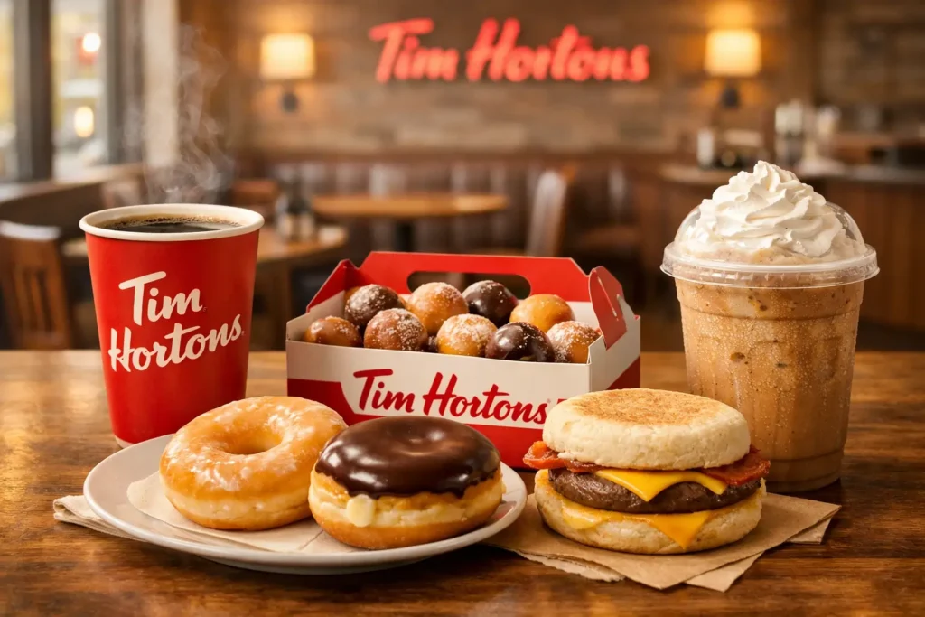 Tim Hortons Menu Items